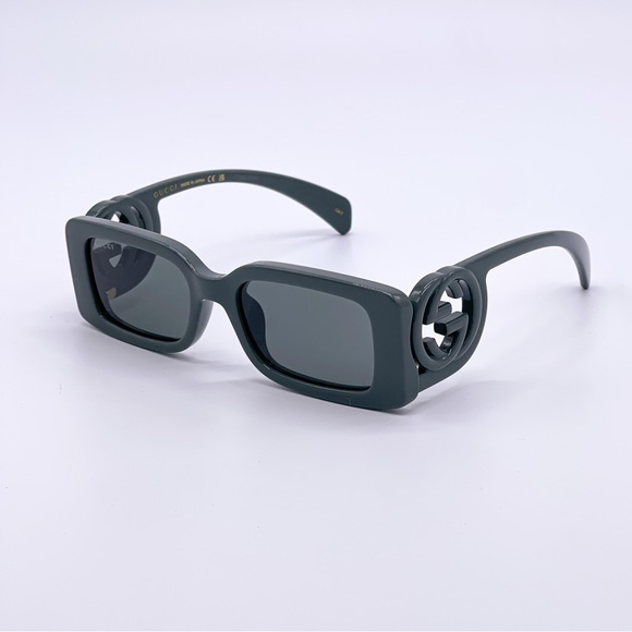 NEW GUCCI UNISEX GRAY SUNGLASSES - Picture 3 of 12